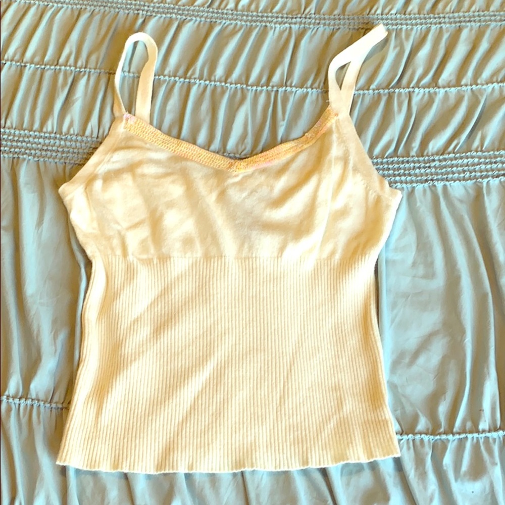 Sequined sweater tank